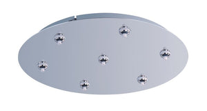 RapidJack 17' Pendant Accessory in Polished Chrome