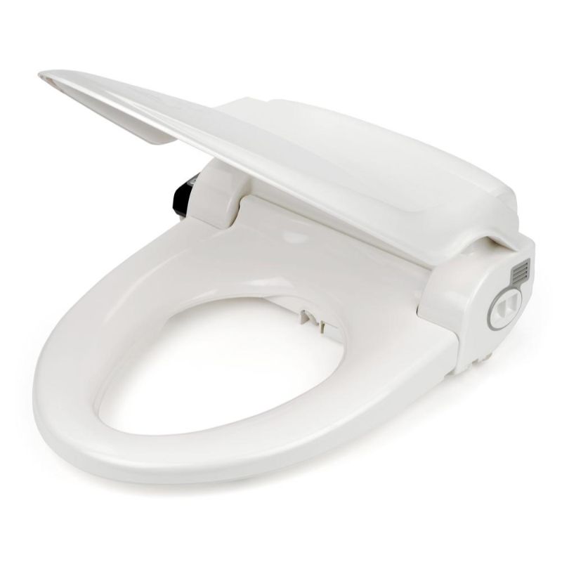 Supreme Elongated Bidet Seat in White