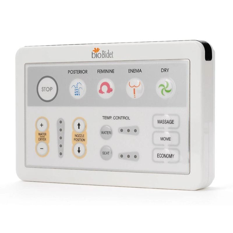 Supreme Round Bidet Seat in White