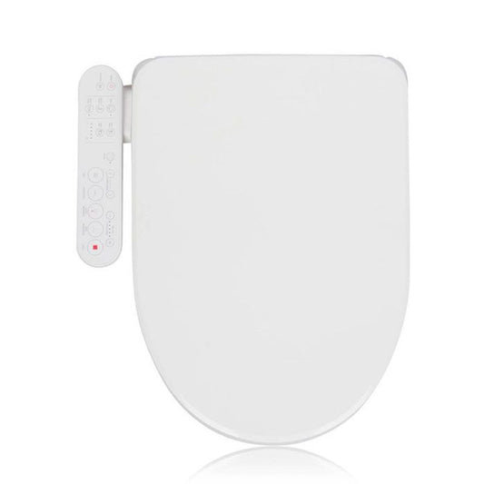 Alpha GX Wave Elongated Bidet Seat in White