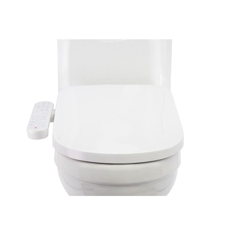 Alpha GX Wave Round Bidet Seat in White