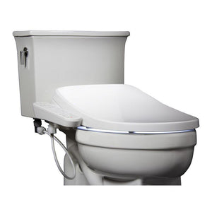 Alpha GX Wave Round Bidet Seat in White
