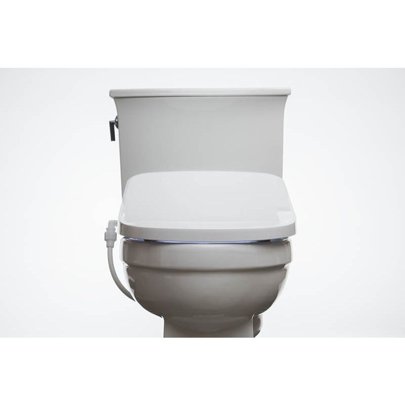 Alpha GXR Wave Elongated Bidet Seat in White