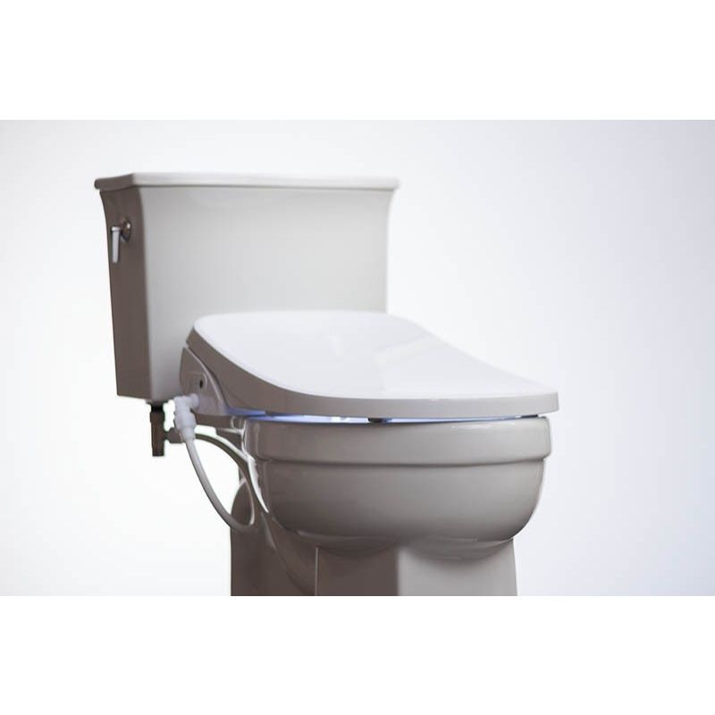 Alpha GXR Wave Round Bidet Seat in White
