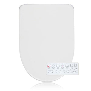 Alpha GXR Wave Round Bidet Seat in White