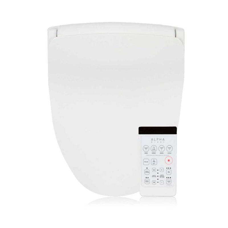 Bio Bidet Slim Three Bidet Toilet Seat Round