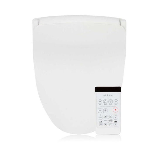 Alpha iX Hybrid Elongated Bidet Seat in White