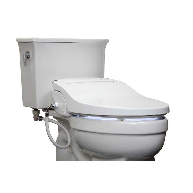 Alpha JX Round Bidet Seat in White