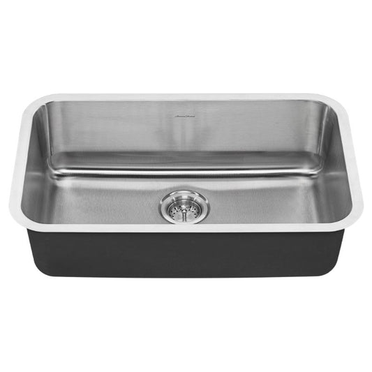 Portsmouth 29.75" Single Basin Undermount Kitchen Sink in Stainless Steel
