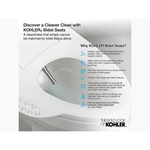 C3-155 Elongated Electronic Bidet Seat in Biscuit