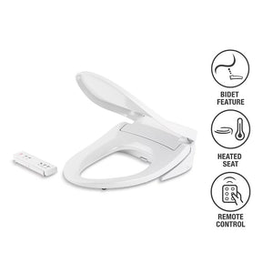 C3-430 Elongated Electronic Bidet Seat in White