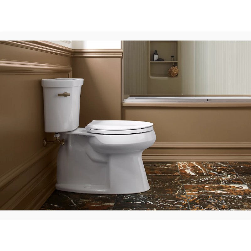 Cachet Elongated Slow-Close Toilet Seat in Almond
