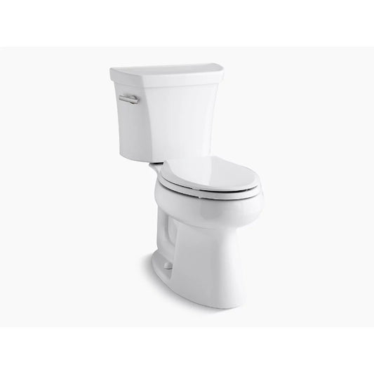 Highline Elongated 1.28 gpf Two-Piece Toilet with Insulated Tank in White