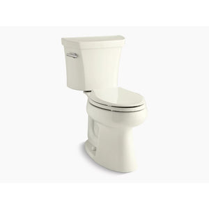 Highline Elongated 1.6 gpf Two-Piece Toilet in Biscuit