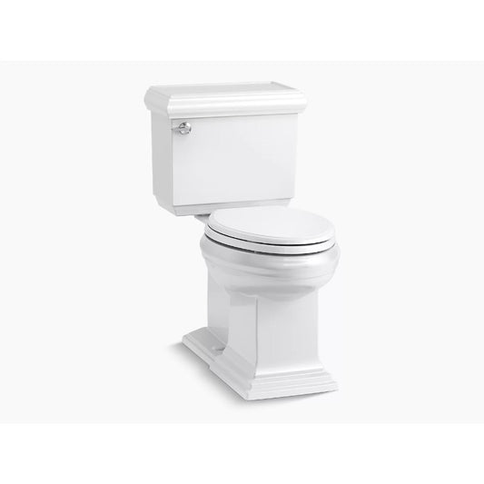 Memoirs Classic Elongated 1.28 gpf Skirted Two-Piece Toilet in White