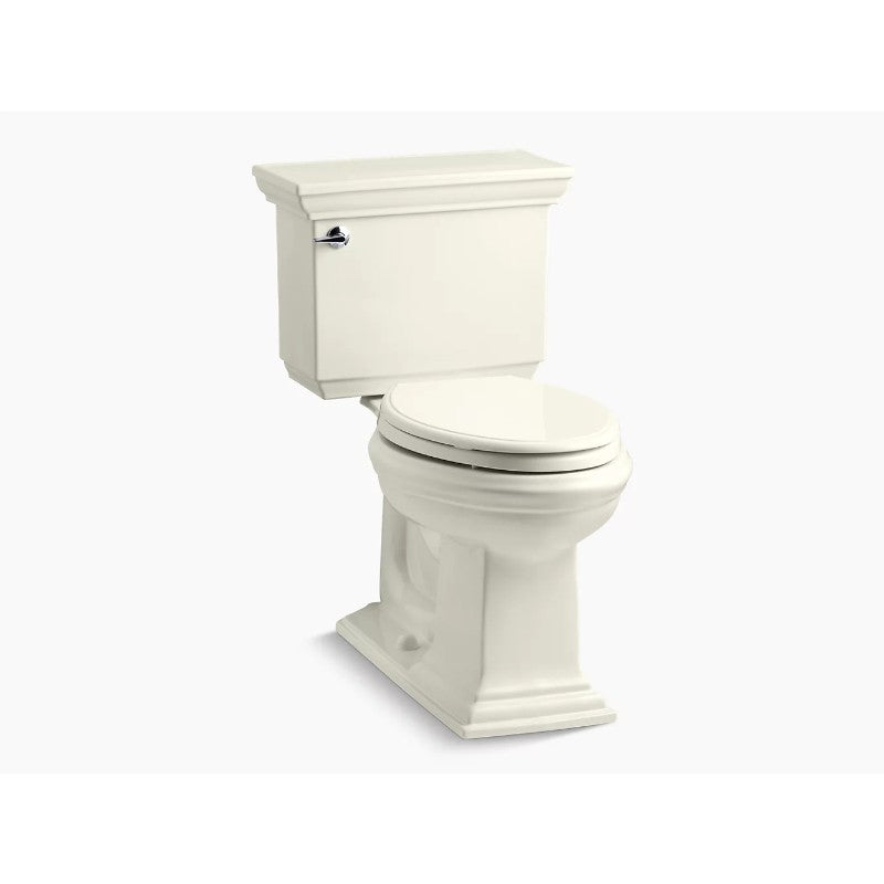 Memoirs Stately Elongated 1.6 gpf Two-Piece Toilet in Biscuit