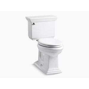 Memoirs Stately Elongated 1.6 gpf Two-Piece Toilet in White