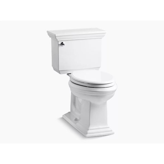 Memoirs Stately Elongated 1.6 gpf Two-Piece Toilet in White