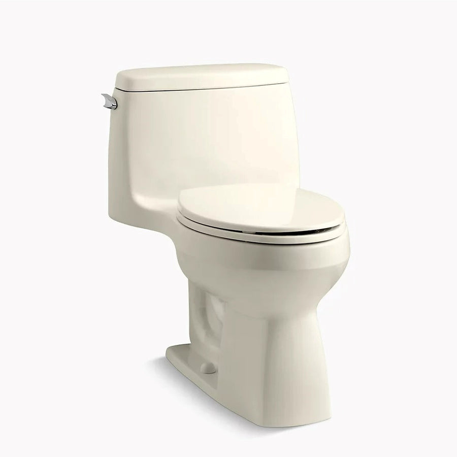 Santa Rosa Elongated 1.28 gpf One-Piece Toilet in Almond