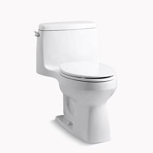 Santa Rosa Elongated 1.28 gpf One-Piece Toilet in White
