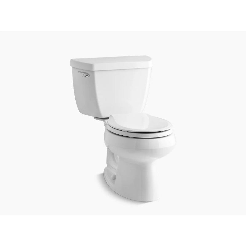 Wellworth Classic Round 1.28 gpf Two-Piece Toilet in White