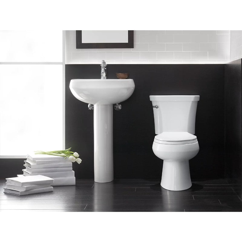 Wellworth Elongated Toilet Bowl in White
