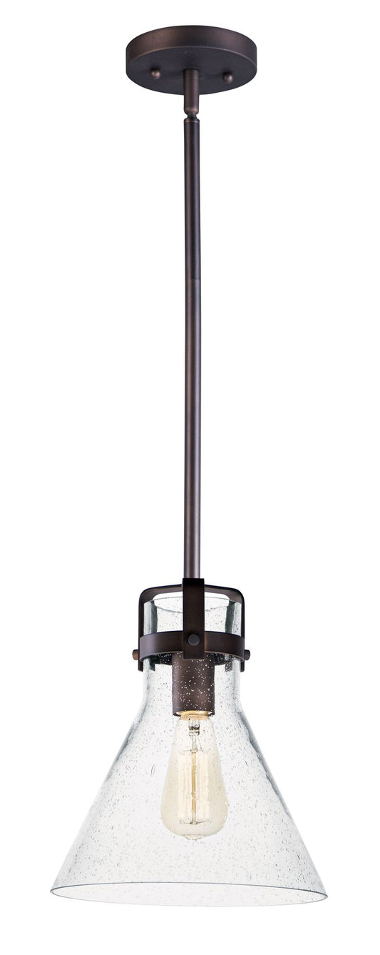 Seafarer 10" x 56" Oil Rubbed Bronze Single Pendant with 1 Light - (Steel material) - 783209213784