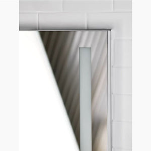 Verdera Mirrored Single Door Lighted Medicine Cabinet (45' x 34.75' x 7.38')