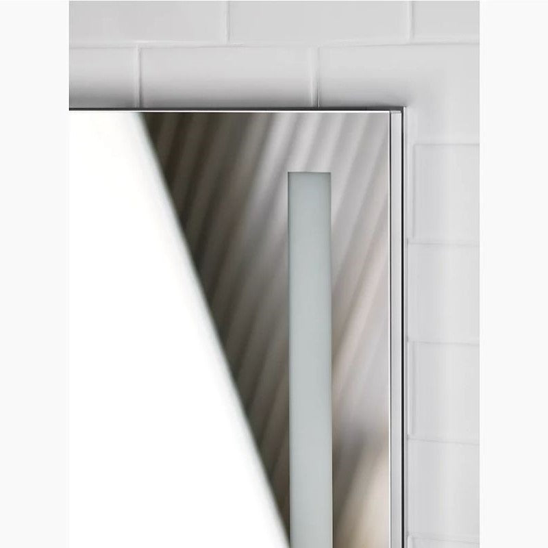 Verdera Mirrored Single Door Lighted Medicine Cabinet (45' x 34.75' x 7.38')