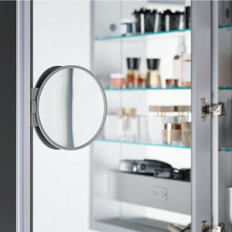 Verdera Mirrored Three Door Lighted Medicine Cabinet (40' x 30' x 5.19')