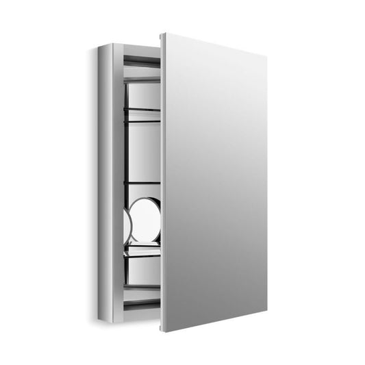 Verdera Mirrored Single Door Medicine Cabinet (20" x 30" x 4.75")