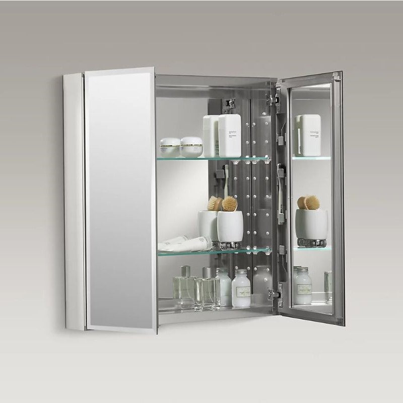 Mirrored Double Door Medicine Cabinet (25' x 26' x 4.81')