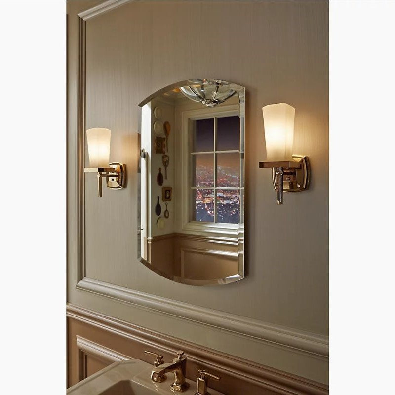 Archer Mirrored Single Door Medicine Cabinet (20' x 31' x 4.81')