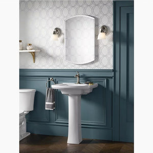 Archer Mirrored Single Door Medicine Cabinet (20' x 31' x 4.81')