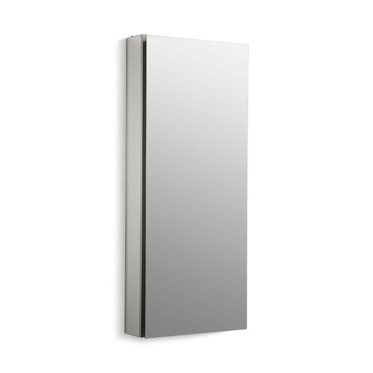 Catalan Mirrored Single Door Medicine Cabinet (15" x 36.13" x 4.75")