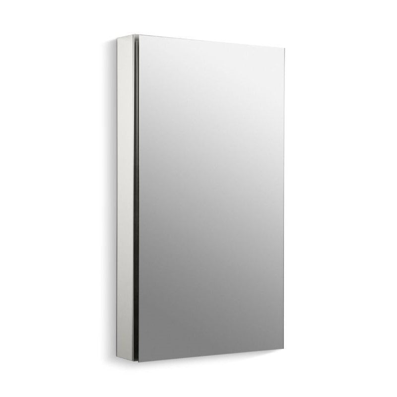 Catalan Mirrored Single Door Medicine Cabinet (20.13' x 36.13' x 4.75')