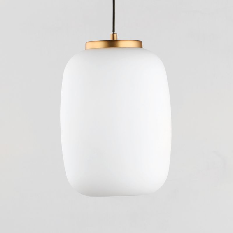 Soji 10.75' 2 Light Single Pendant in Black and Gold