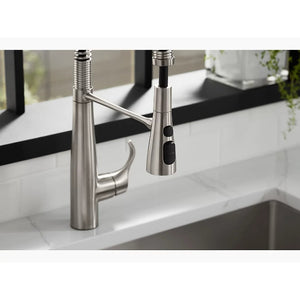 Simplice Single-Handle Pre-Rinse Kitchen Faucet in Polished Chrome
