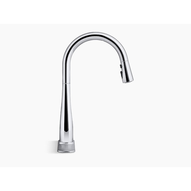 Simplice Pull-Down 16.56' Kitchen Faucet in Vibrant Stainless