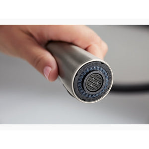 Simplice Pull-Down 16.56' Kitchen Faucet in Vibrant Stainless
