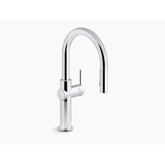 Crue Pull-Down Kitchen Faucet in Polished Chrome
