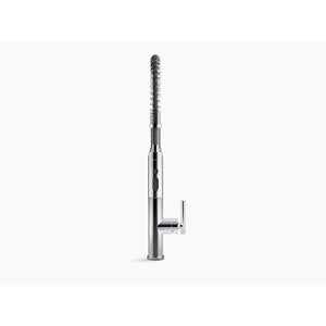 Purist Single-Handle Pre-Rinse Kitchen Faucet in Matte Black