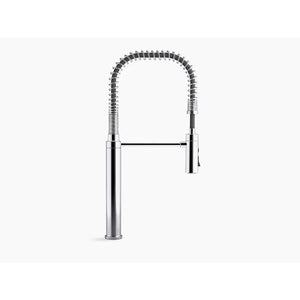 Purist Single-Handle Pre-Rinse Kitchen Faucet in Matte Black