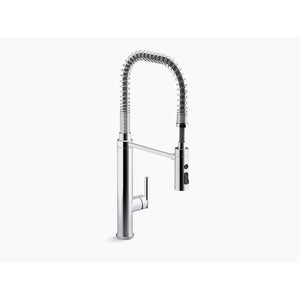 Purist Single-Handle Pre-Rinse Kitchen Faucet in Polished Chrome