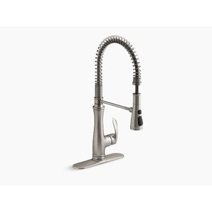 Bellera Single-Handle Pre-Rinse Kitchen Faucet in Vibrant Stainless