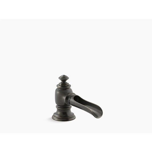 Artifacts with Flume design Widespread Bathroom Faucet Spout in Oil-Rubbed Bronze