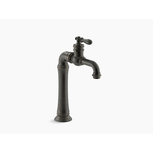 Artifacts Single-Handle Vessel Bathroom Faucet in Oil-Rubbed Bronze
