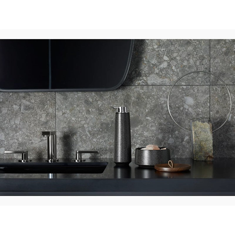 Composed Two-Handle Widespread Bathroom Faucet in Polished Chrome
