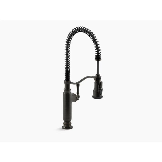 Tournant Single-Handle Pre-Rinse Kitchen Faucet in Oil-Rubbed Bronze