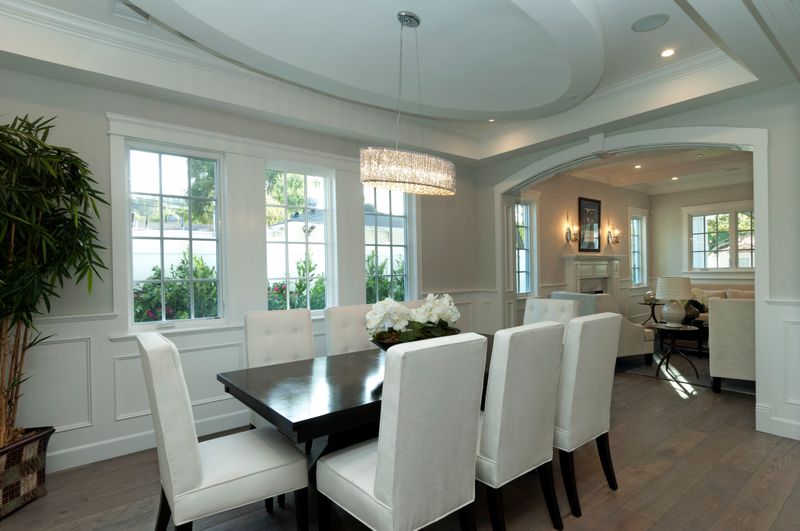 Spiral 12' 6 Light Single Pendant in Polished Chrome